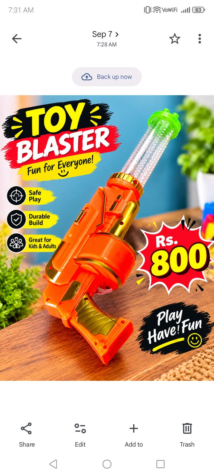 Toy Blaster