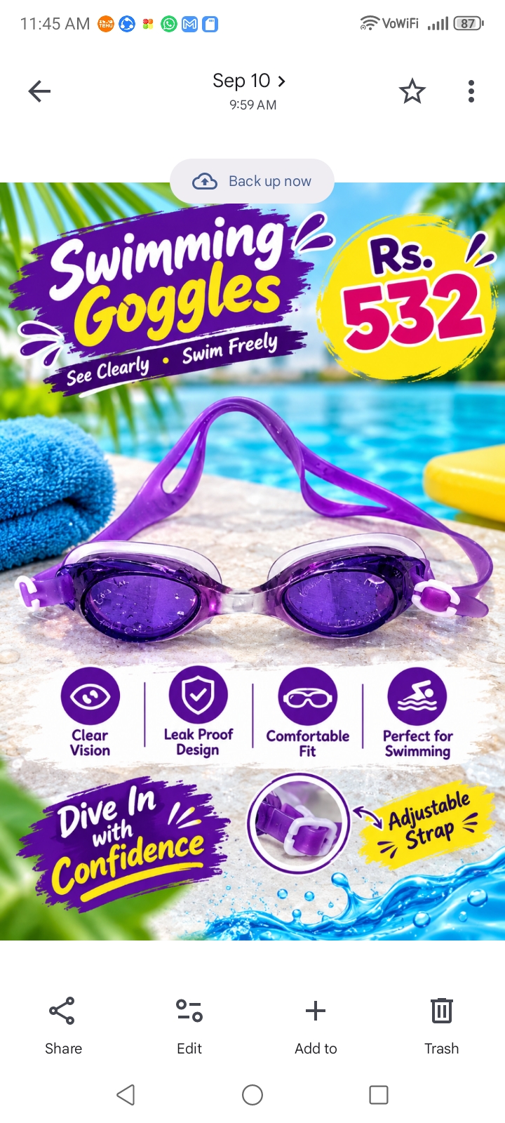Swimming Goggles