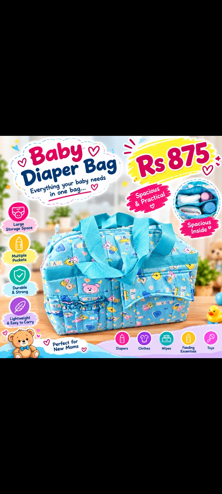 Baby diper bag