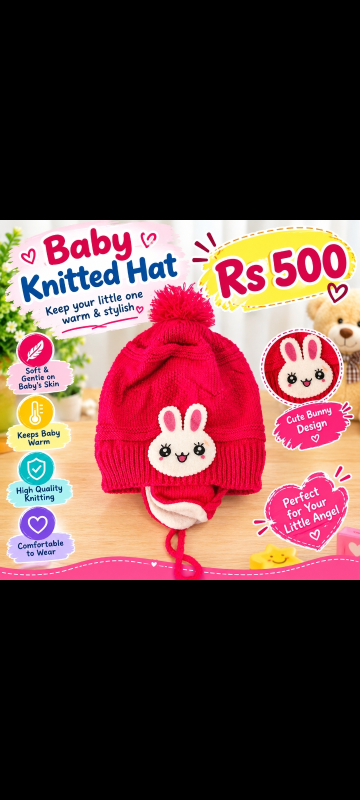 Baby diper hat
